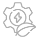 icon of Environmentally Friendly & Energy-Efficient Design